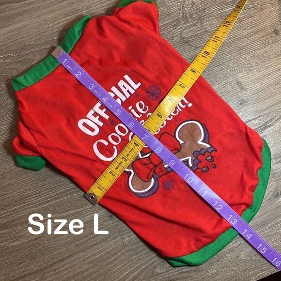 🎈Official Cookie Tester Dog Christmas Shirt - Picture 7 of 8